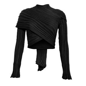 Ioanna Kourbela Archetypes Wrap Cardigan Sweater
